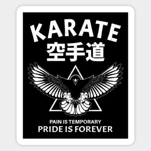 Karate Eagle Sticker